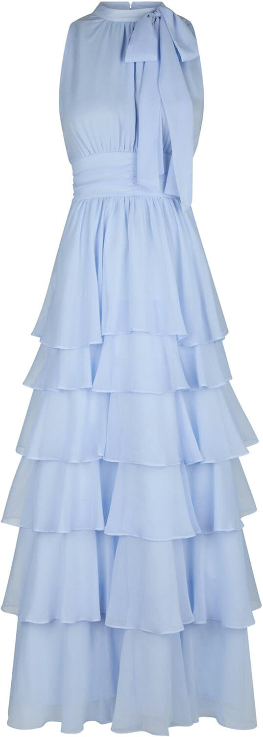 Neo Noir Jurk Marli Hemelsblauw