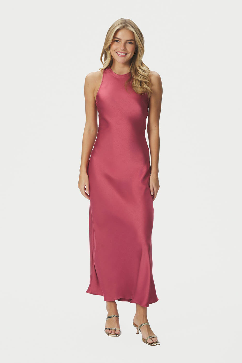 Neo Noir Jurk Celine Roze