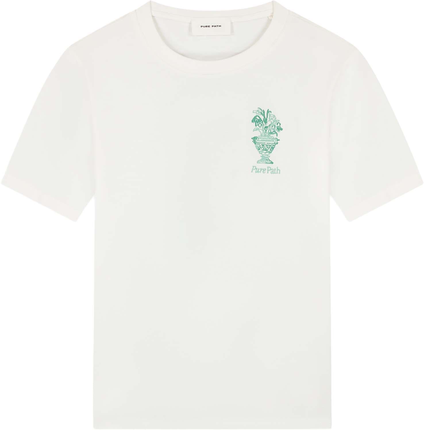 Pure Path T-shirt Vase Off White