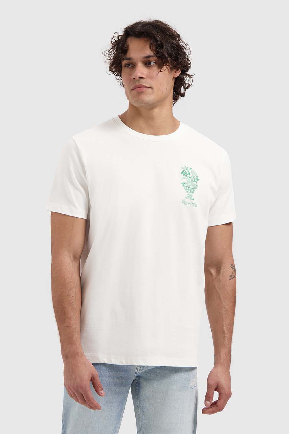 Pure Path T-shirt Vase Off White