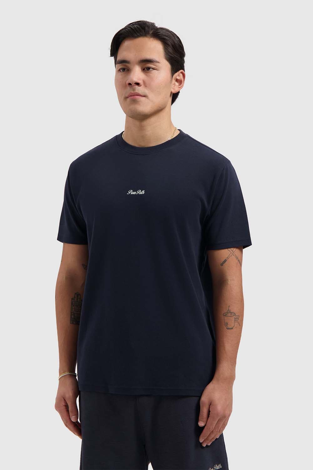 Pure Path T-shirt Riva View  Navy