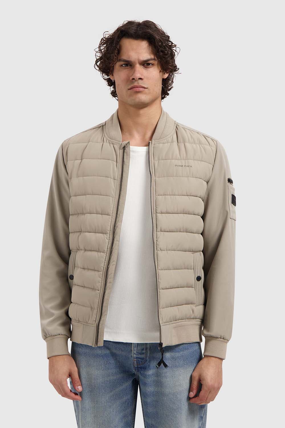 Pure Path Gewateerde Softshell Jas Kaki