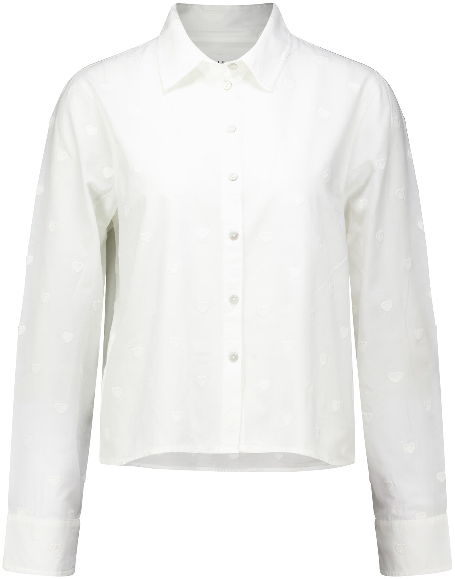 Vila Blouse Valenta Heart Wit