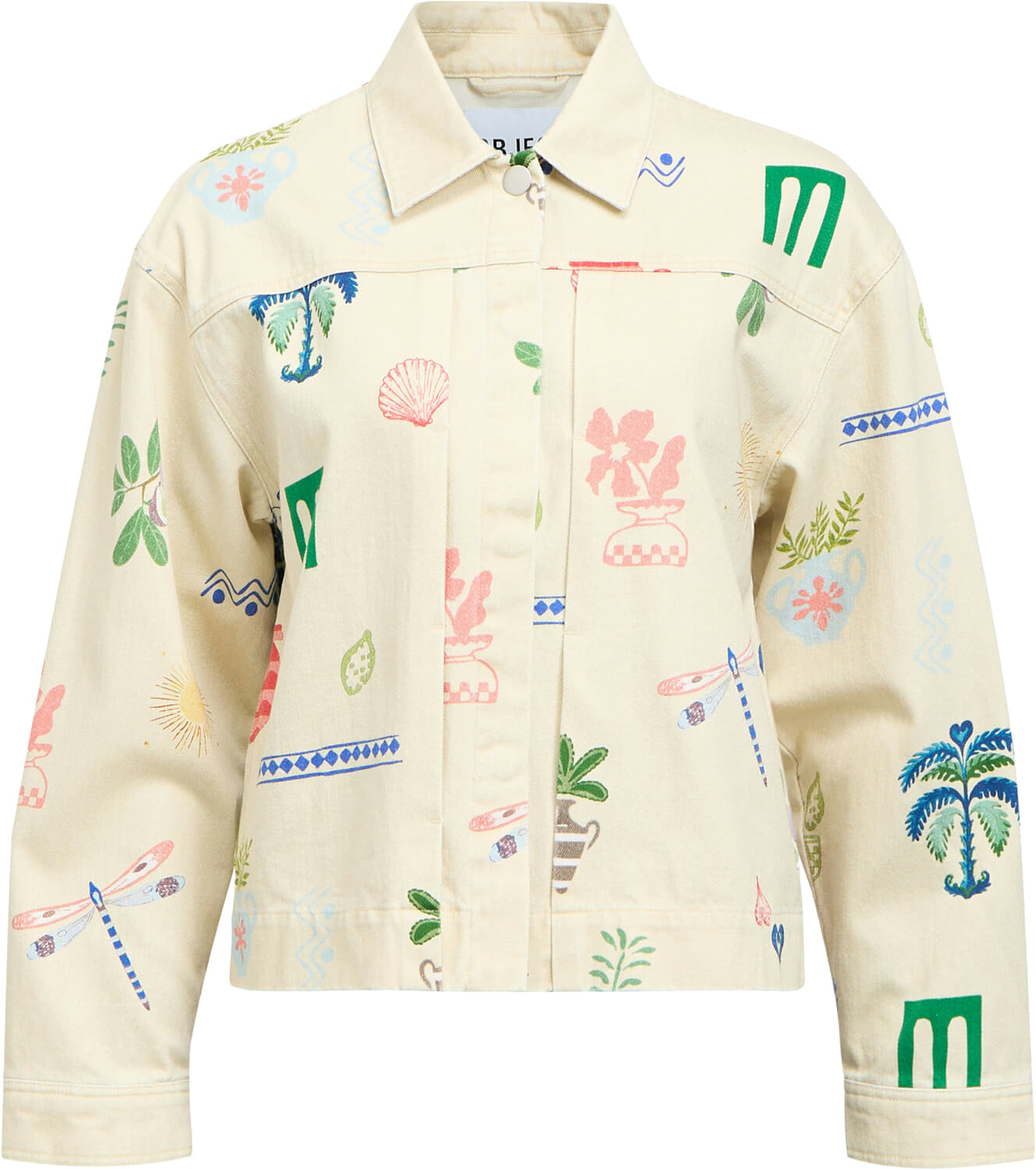 Object Jas Ally Print Beige