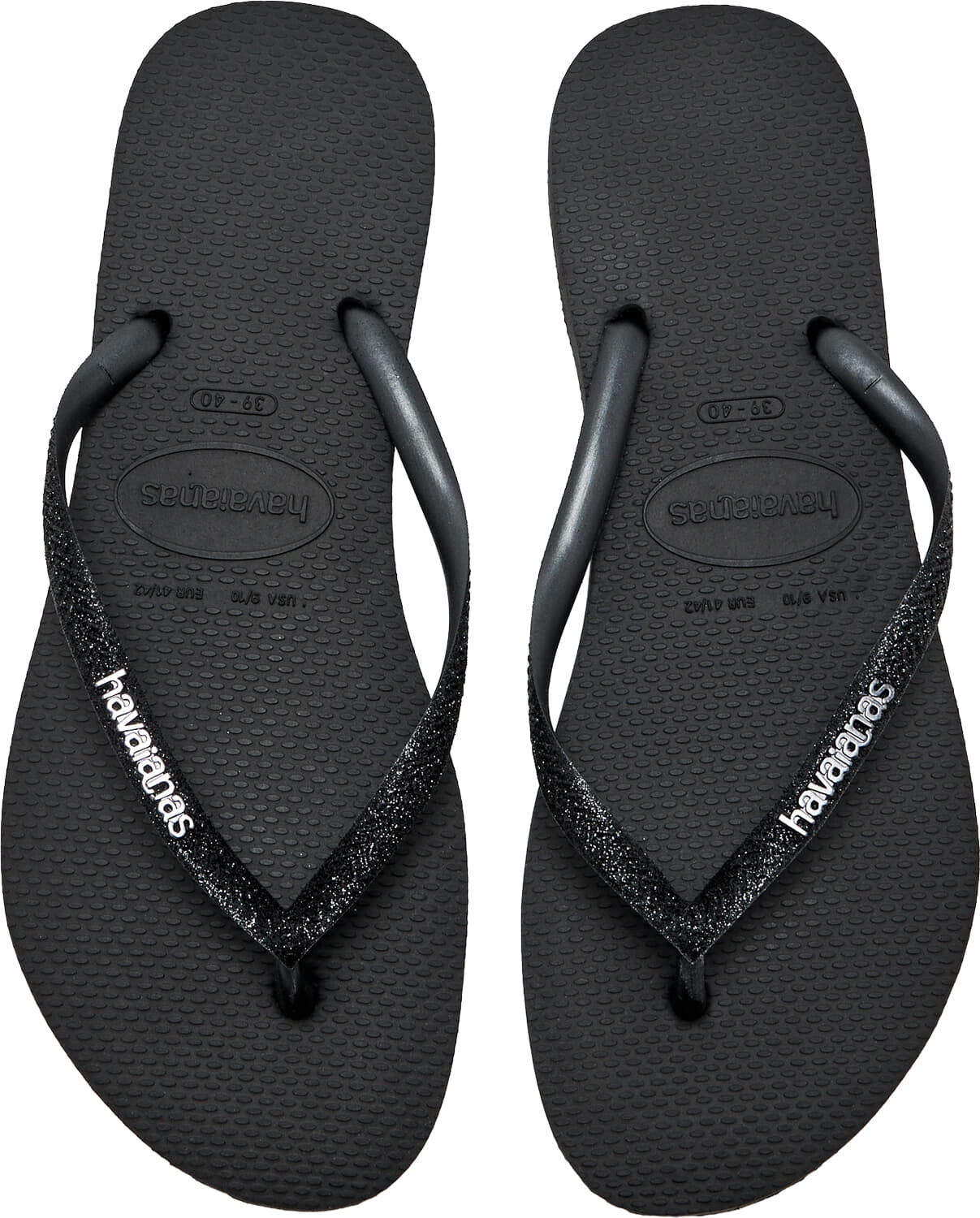 Havaianas Slipper  Slim Glitter Zwart