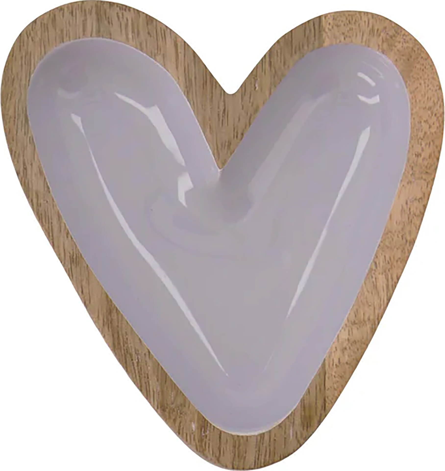 Zusss Houten Kom Hartje  Blauw