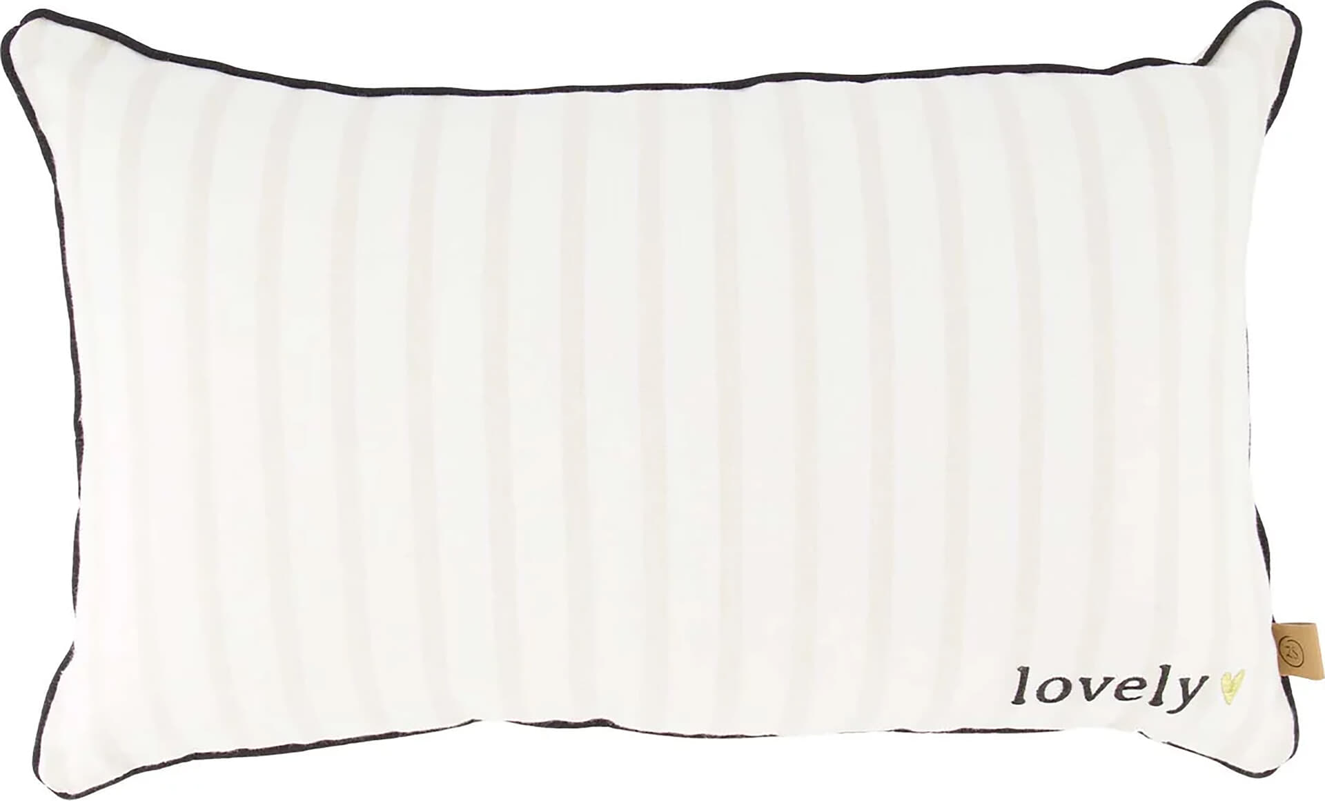 Zusss Kussen Streep Lovely 50x30cm Off White