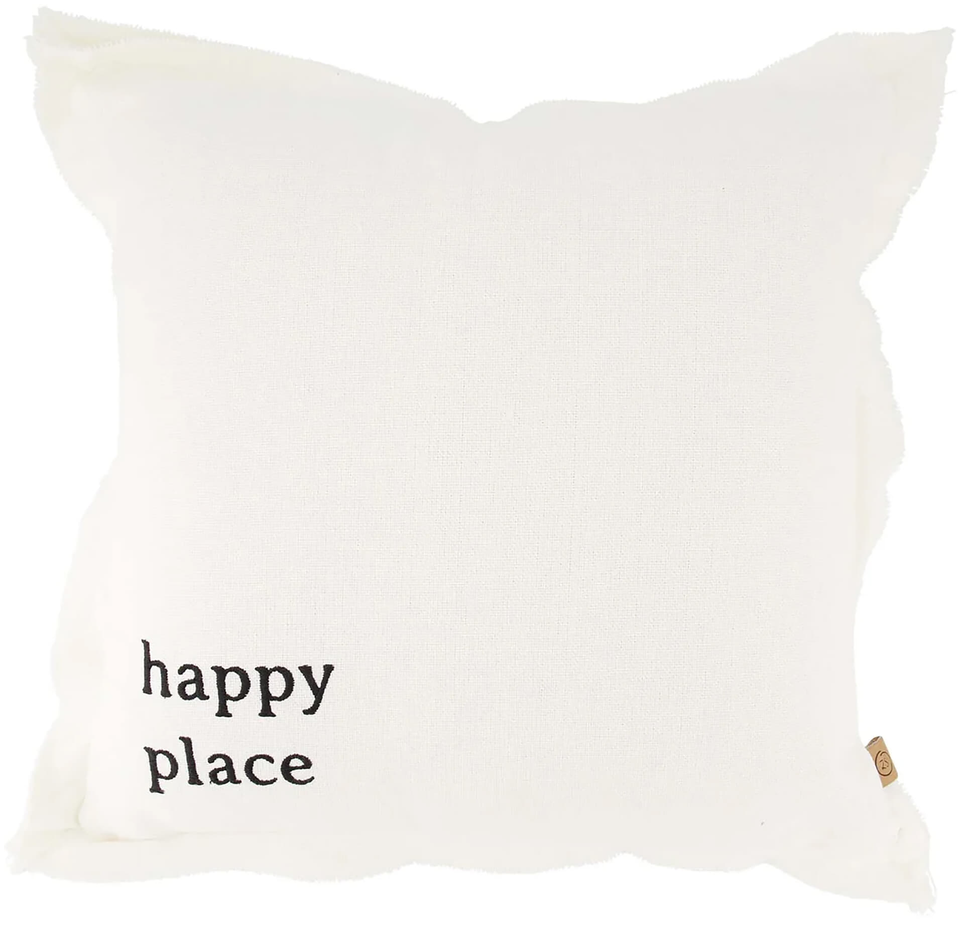 Zusss Kussen Happy Place 45x45cm Off White