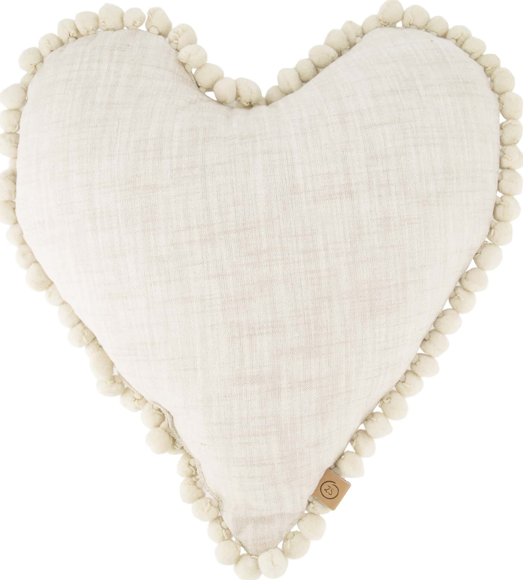 Zusss Kussen Hartvorm 36x40cm Beige