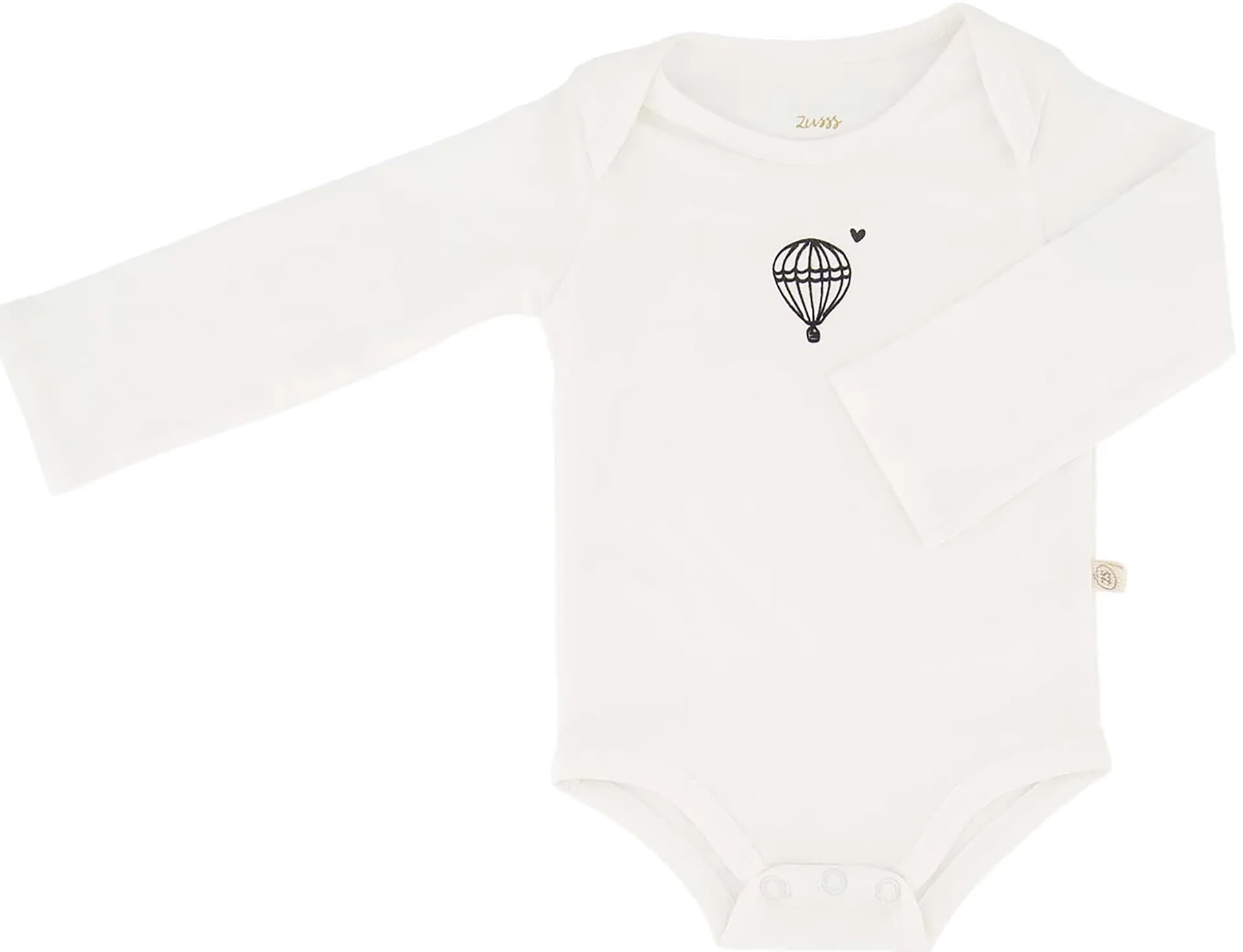 Zusss Rompertje in geschenkdoos welkom kleine leukerd Wit