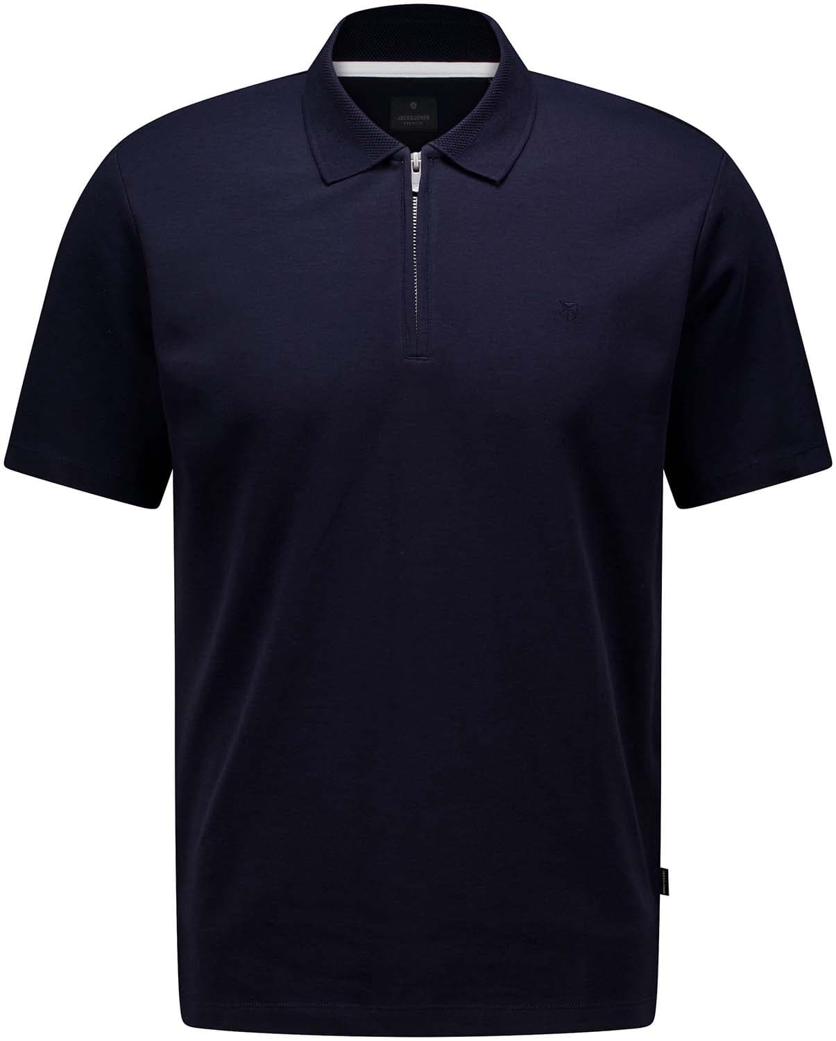 Jack & Jones Polo Ethan Zip Navy