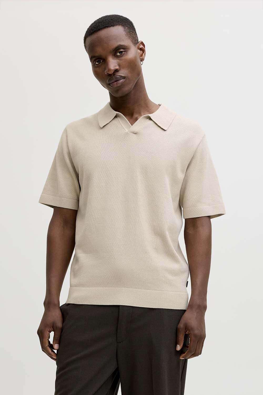 Jack & Jones Polo Jprblamilano Antraciet