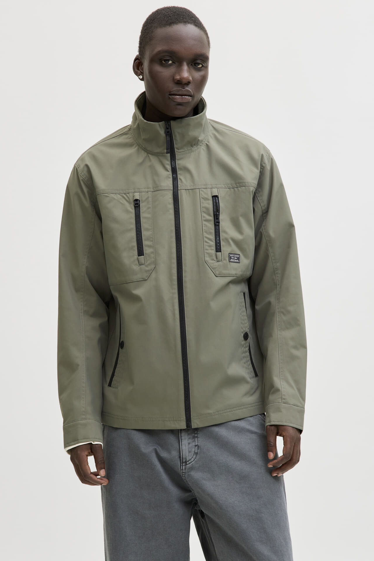 Jack & Jones Jas Devin Contrast Army