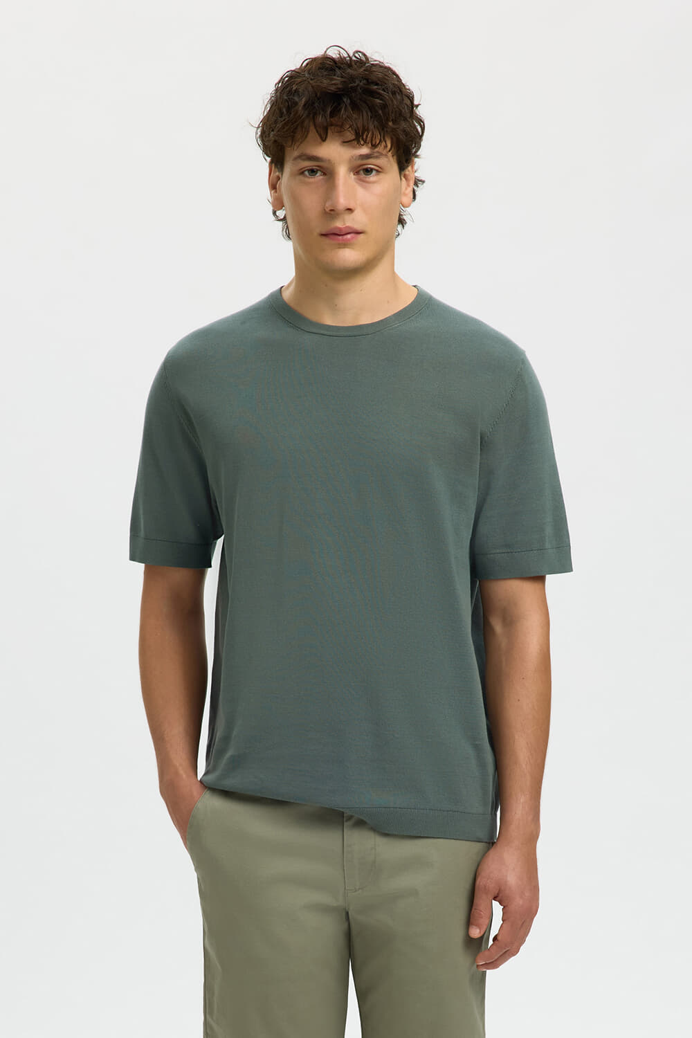 Selected Homme Trui Torino Groen