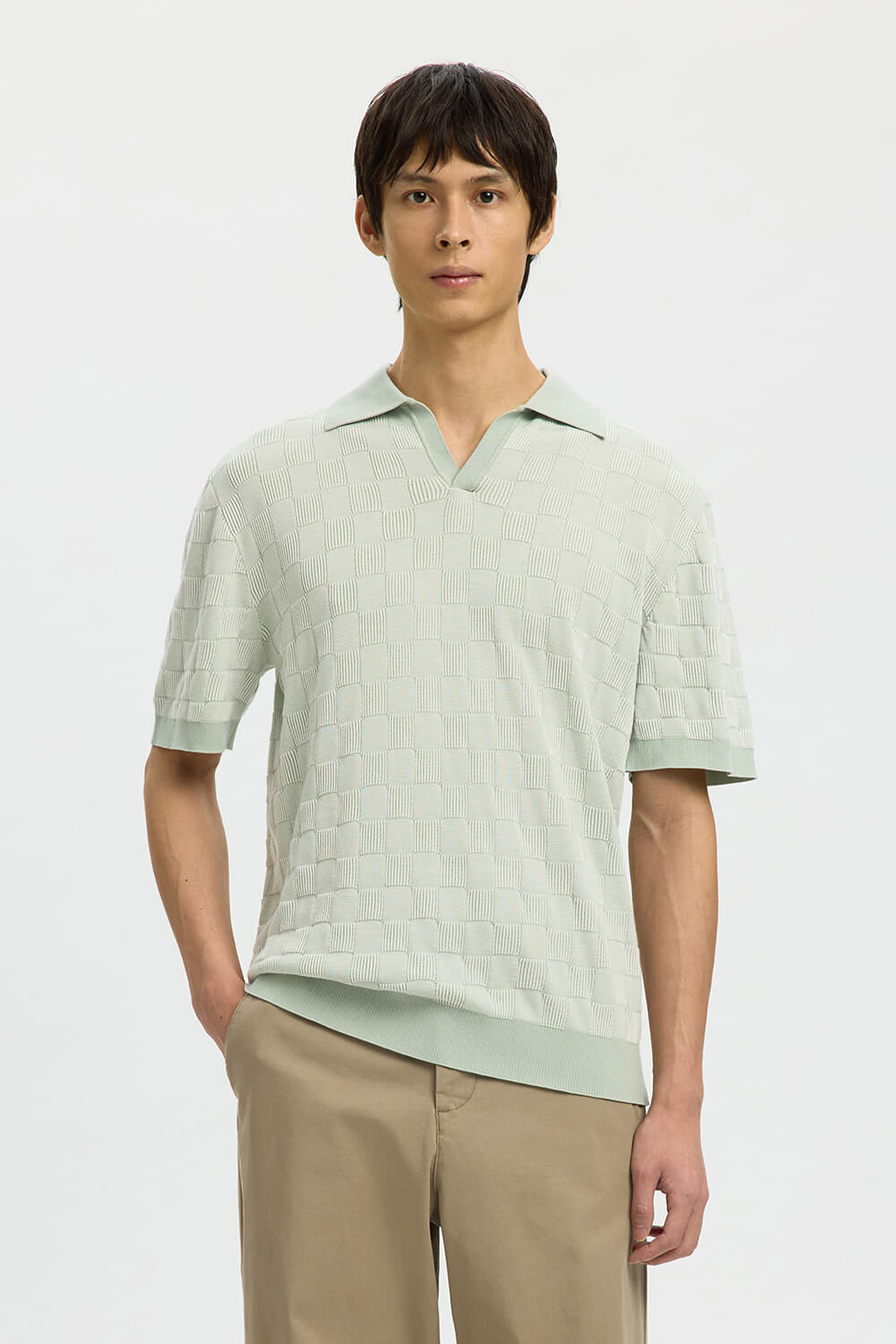 Selected Homme Polo  Grijs