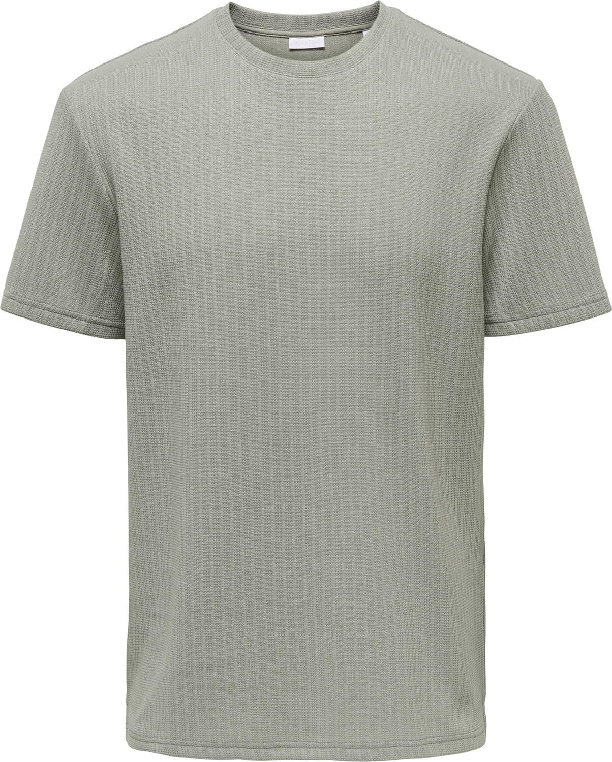 Only & Sons T-shirt Trey Life Regular Grijs