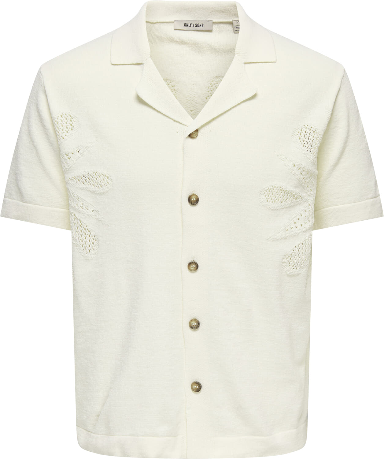 Only & Sons Vest Jam Life Regular Off White