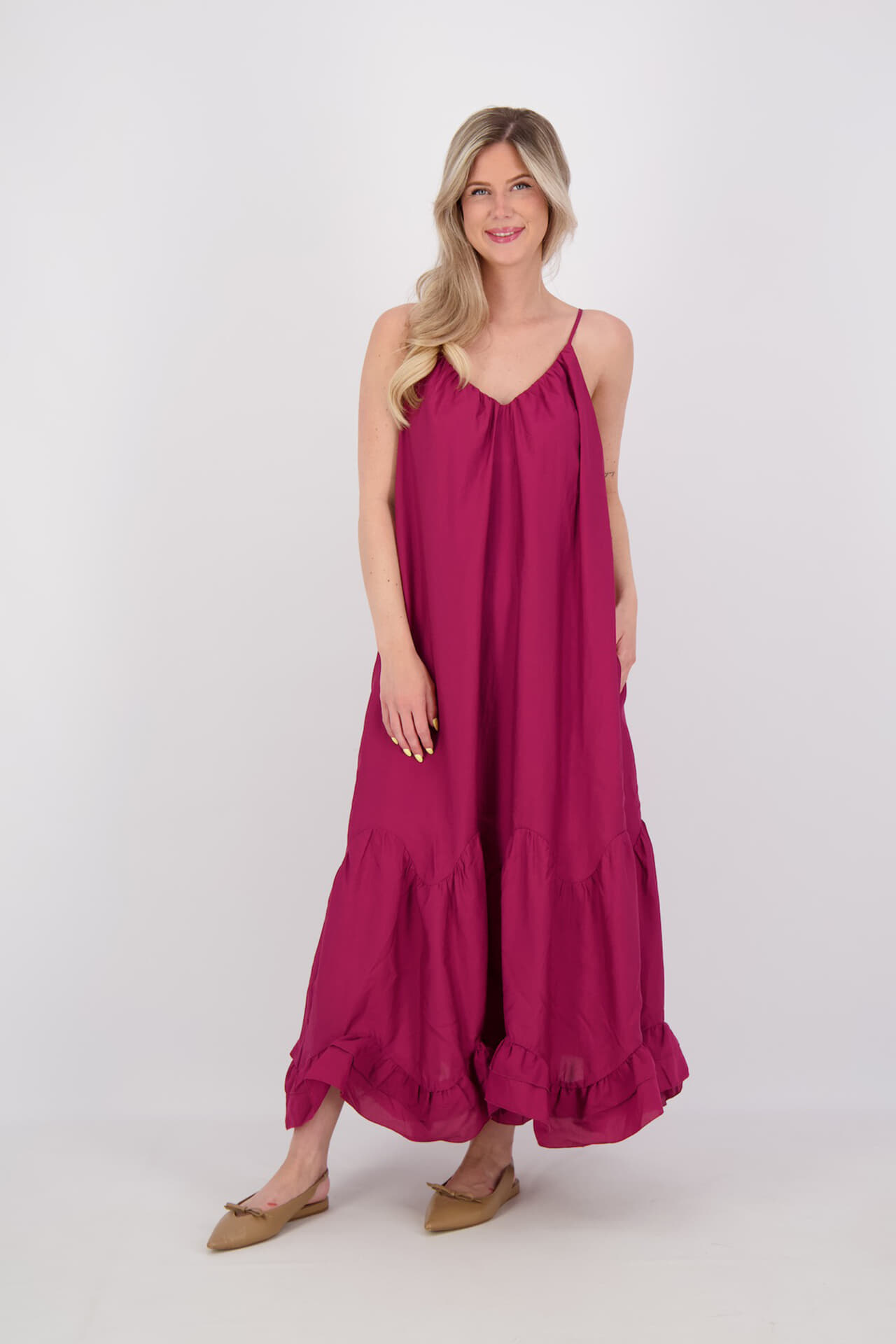 Y.A.S. Jurk Sema  Bordeaux Rood