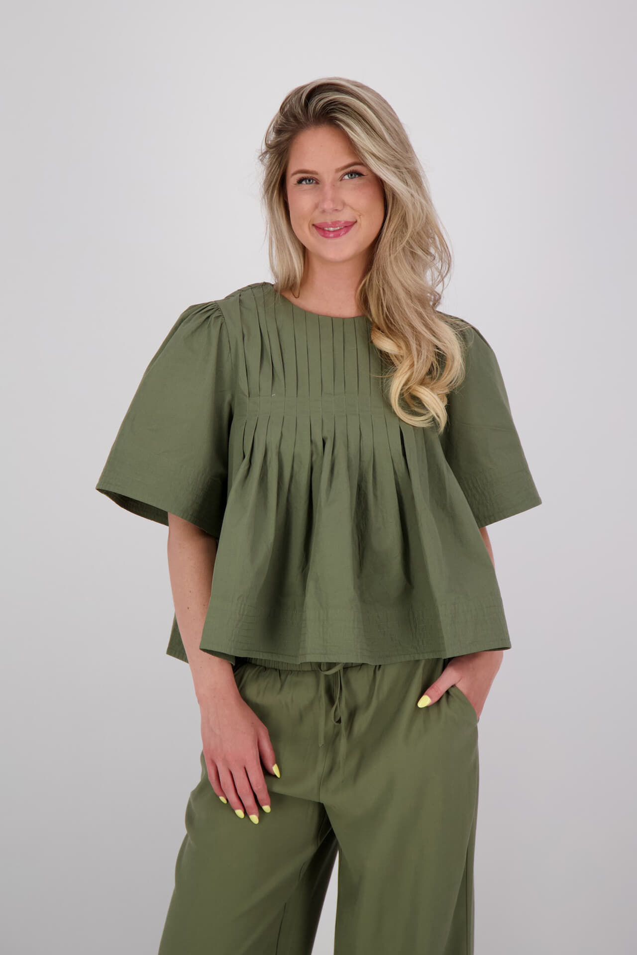 Y.A.S. Blouse Stuffi Army