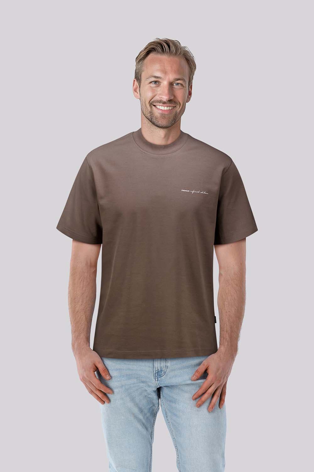 Jack & Jones T-shirt Bruin