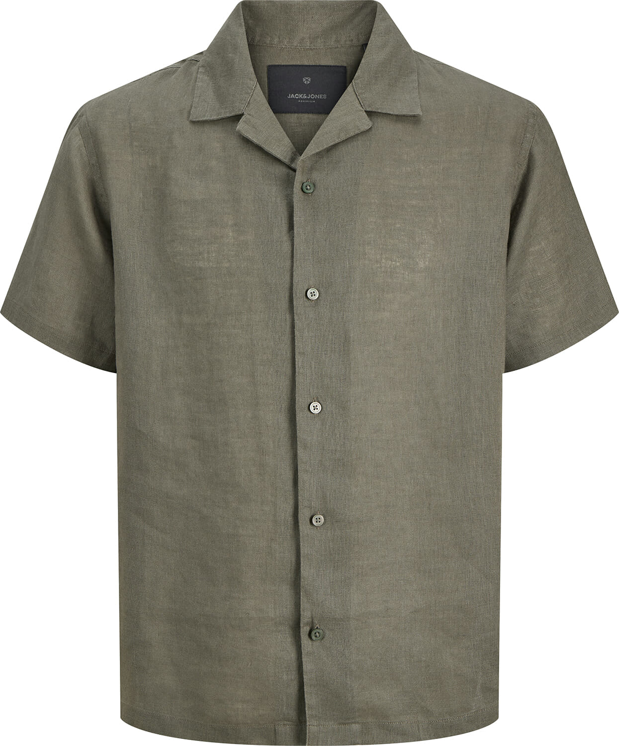 Jack & Jones Overhemd Linnen   Groen