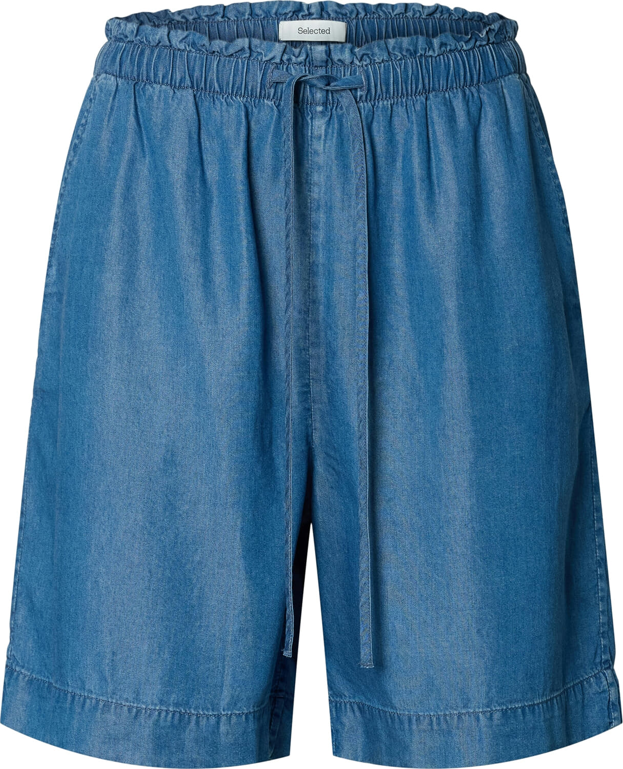 Selected Femme Short Janna Elastic String Jeans