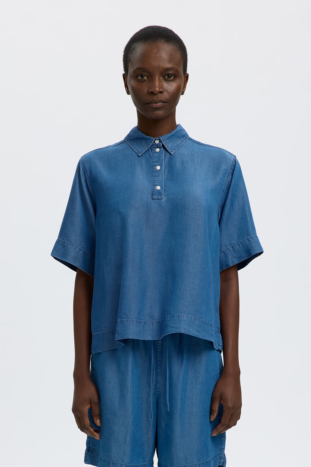 Selected Femme Blouse Janna Oversize Jeans