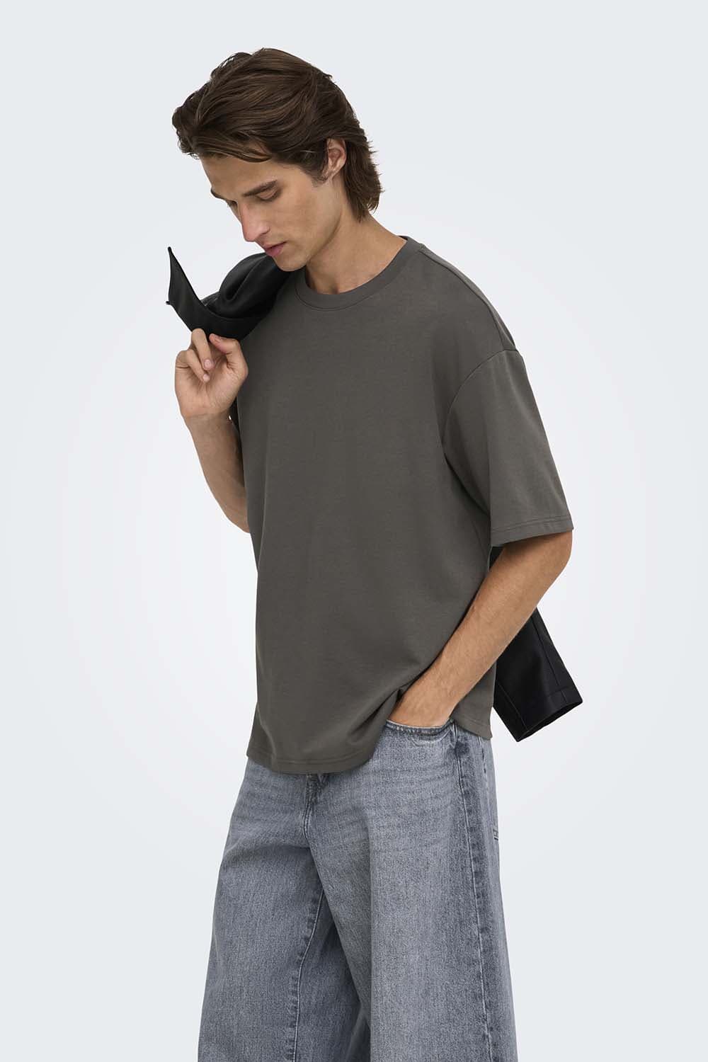 Only & Sons T-shirt Army