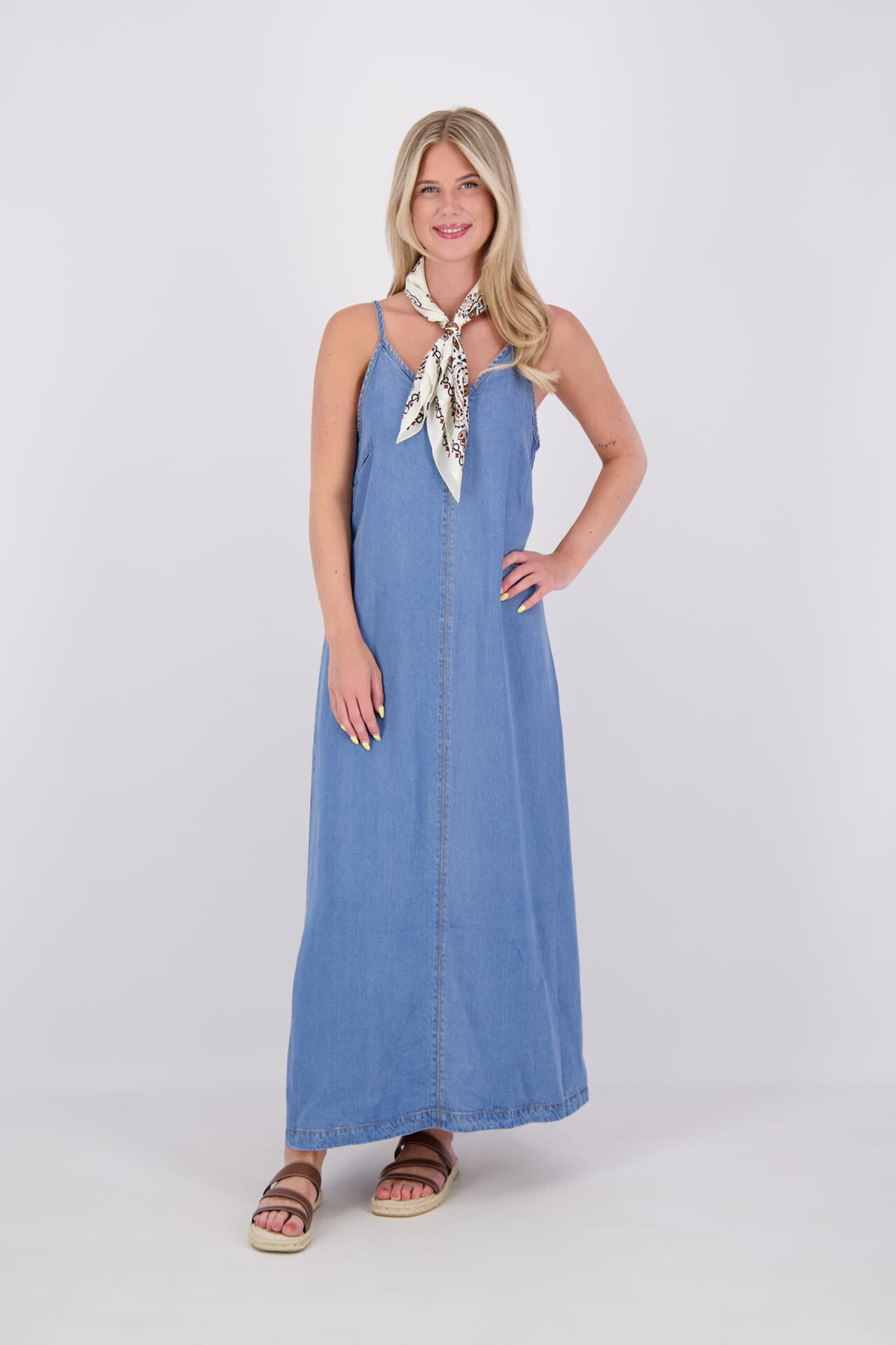 Object Jurk Jeans Light