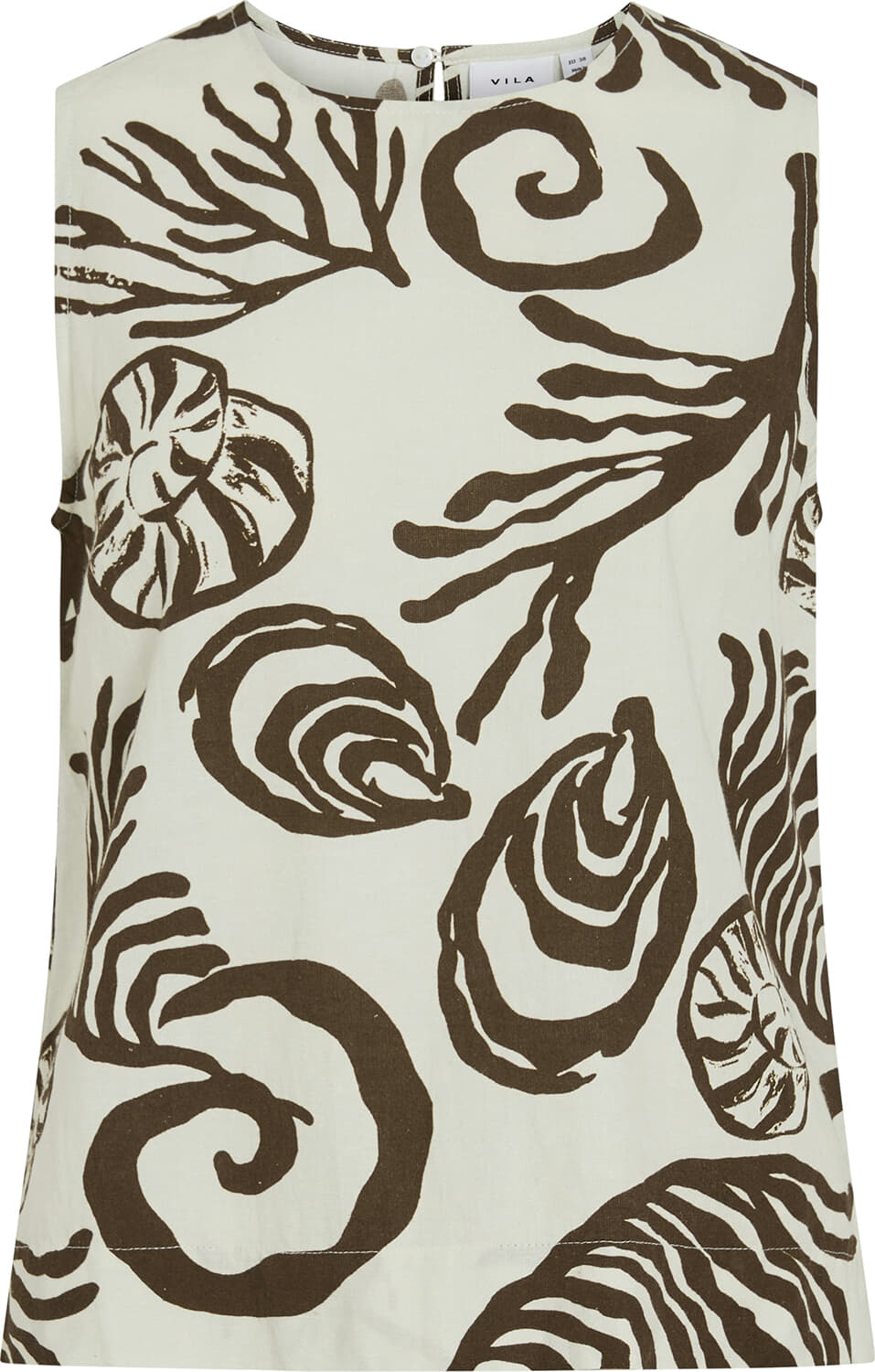 Vila Top Kam Cora Zwart