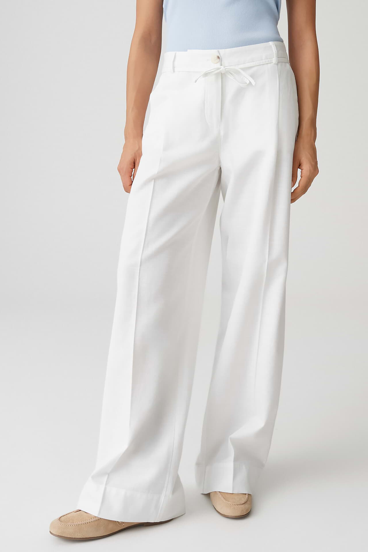 Opus Broek Meeri Coastal Off White