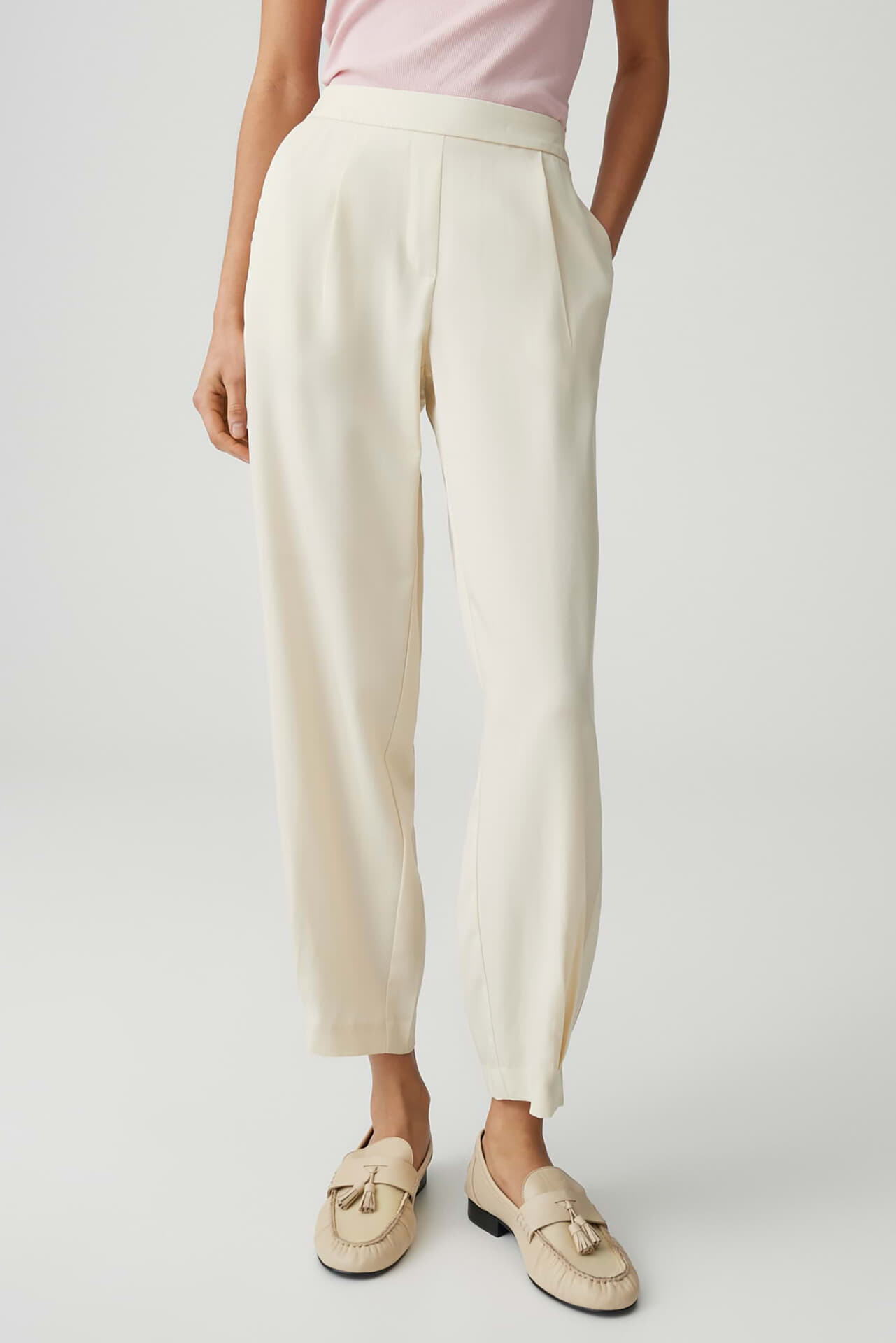 Opus Broek Myha Airy Beige