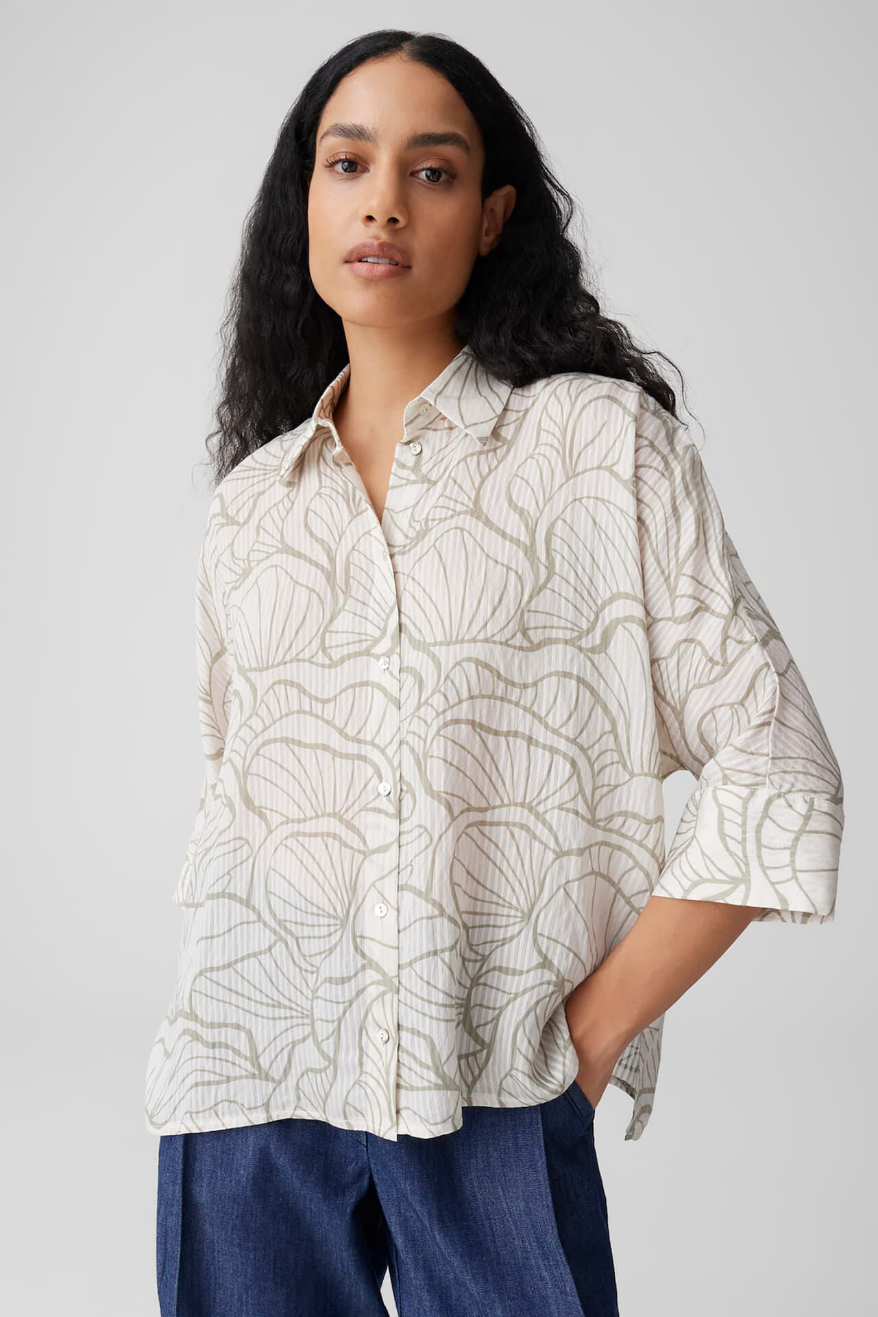 Opus Blouse Fashell Army