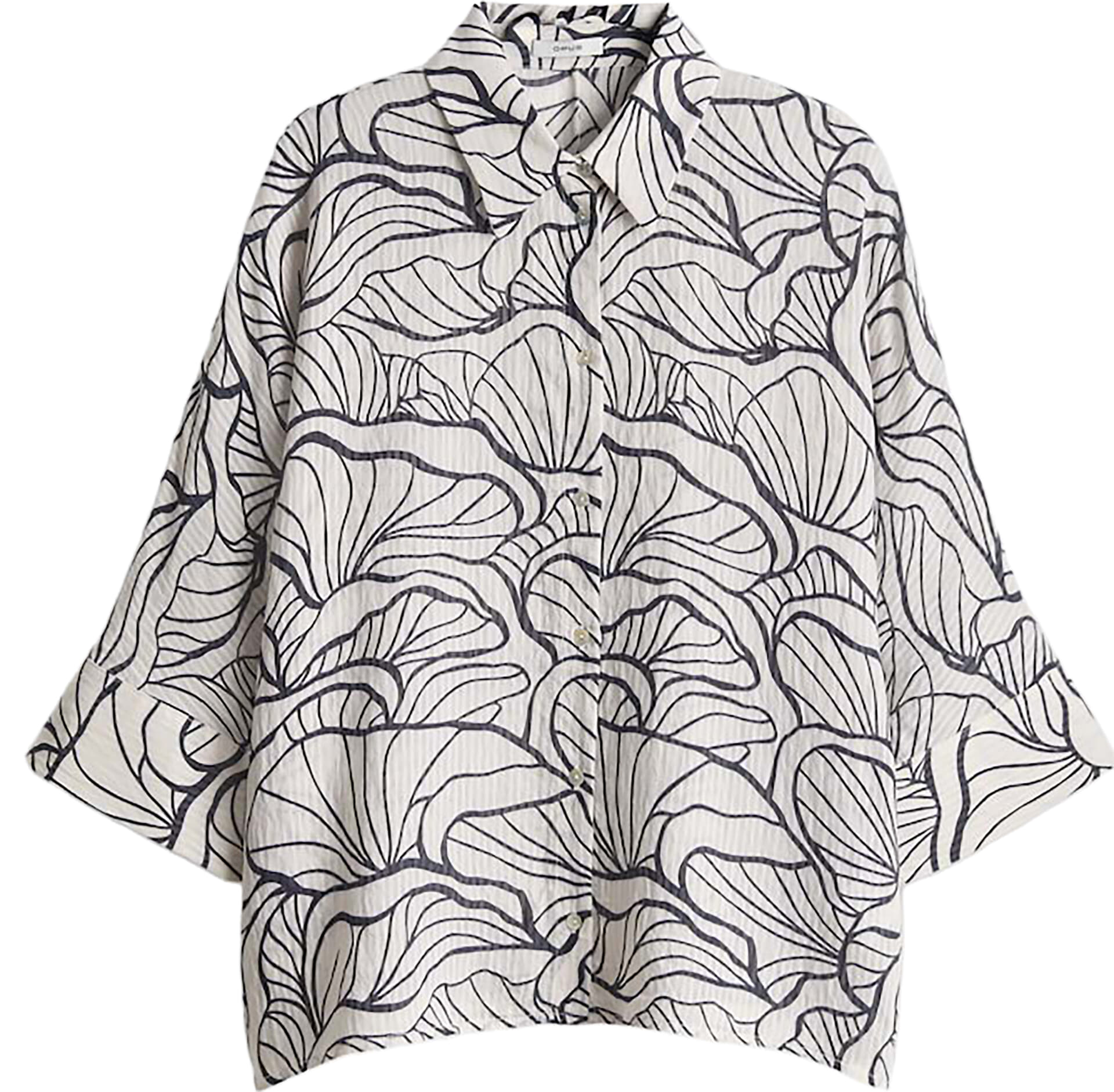 Opus Blouse Fashell Blauw