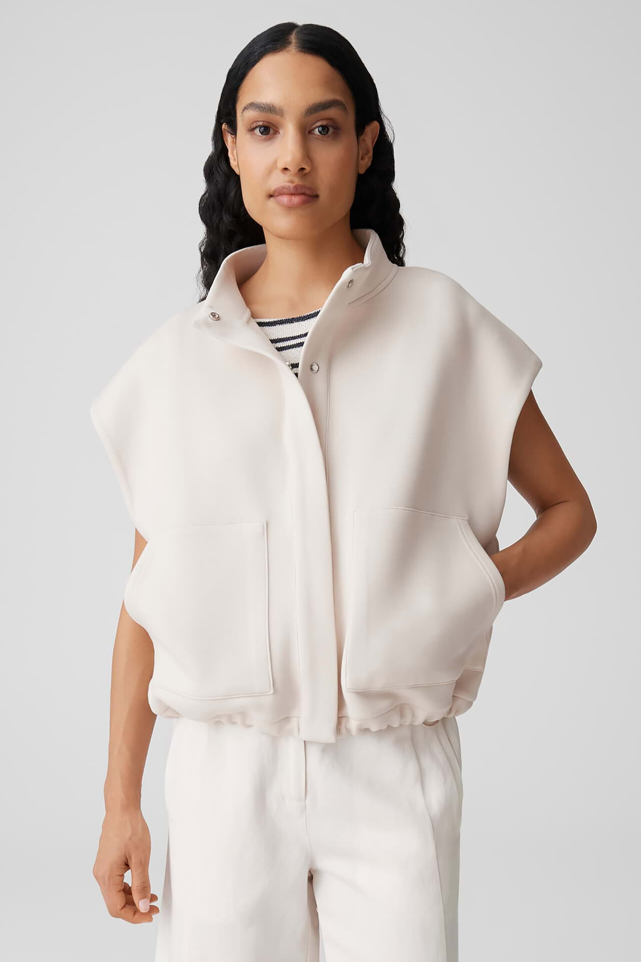 Opus Gilet Gohita Beige