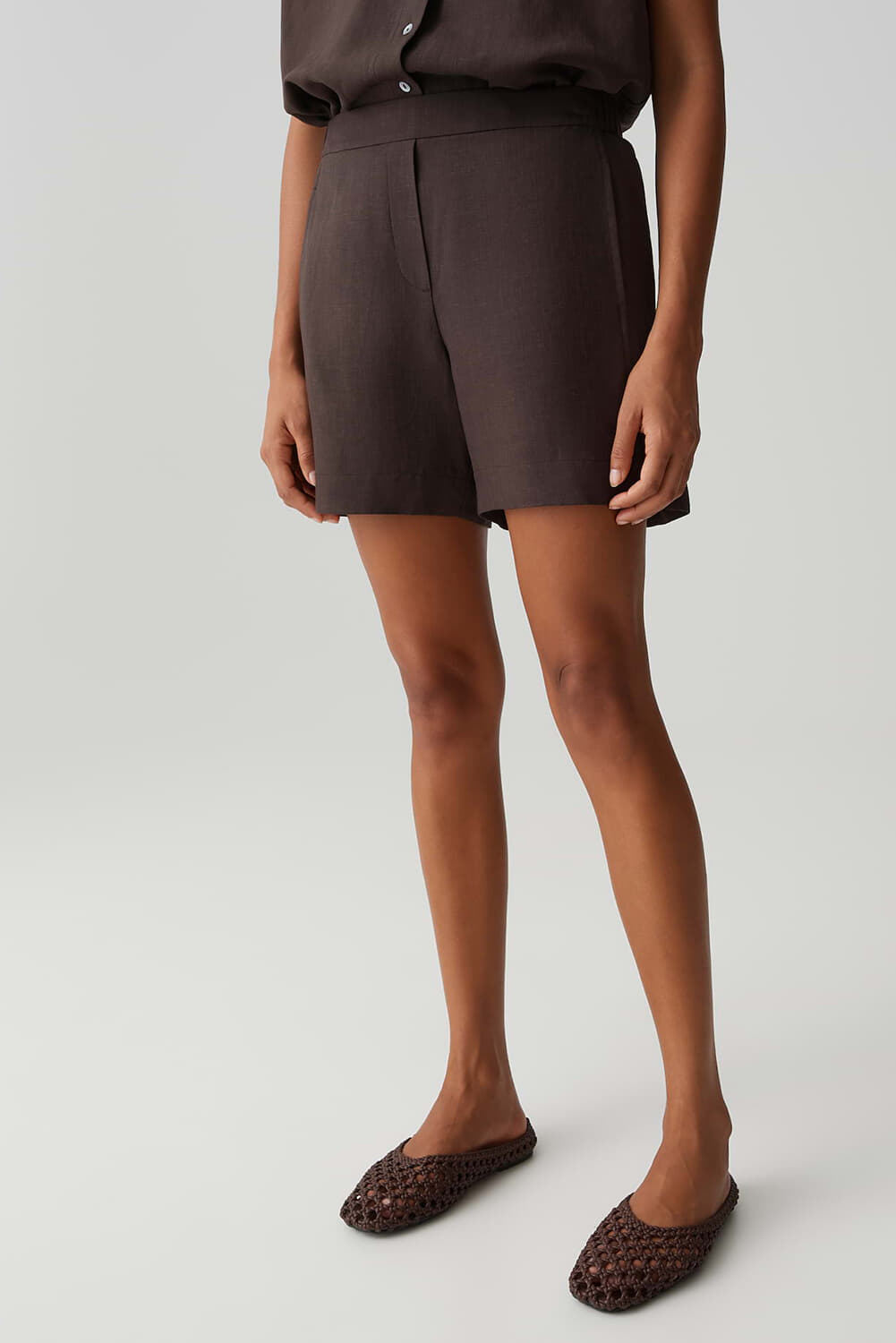 Opus Short Melane Oasis Bruin