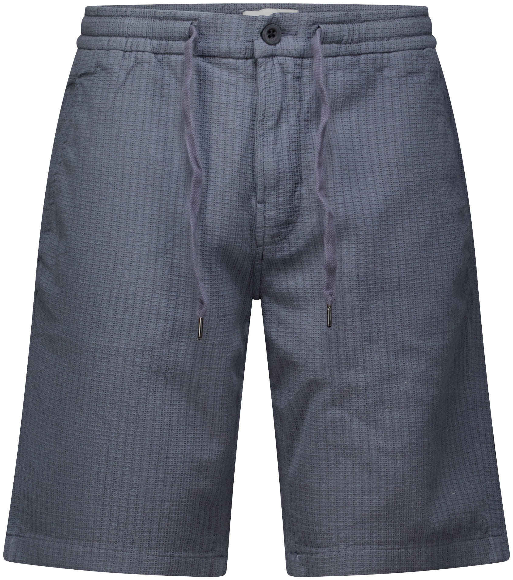 Cast Iron Short Chino Structure Grijs