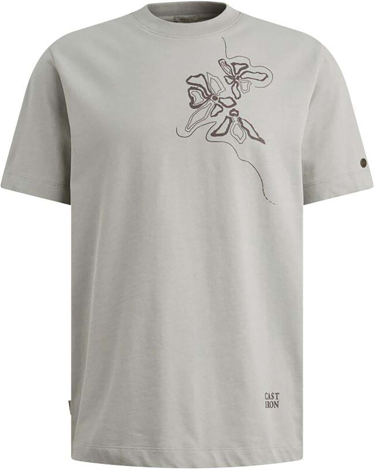 Cast Iron T-shirt Regular fit Grijs
