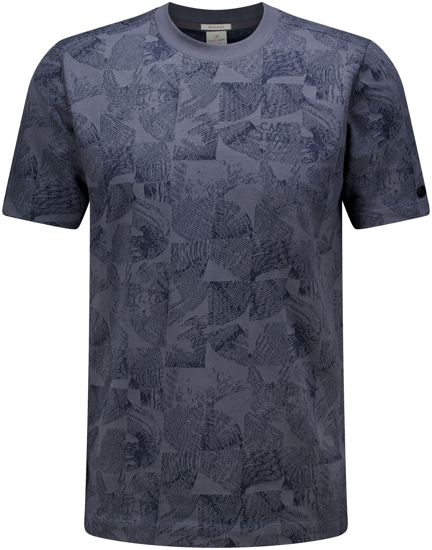 Cast Iron T-shirt Regular fit Grijs