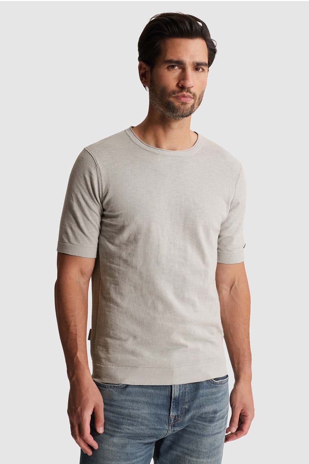 Cast Iron T-shirt regular fit Grijs