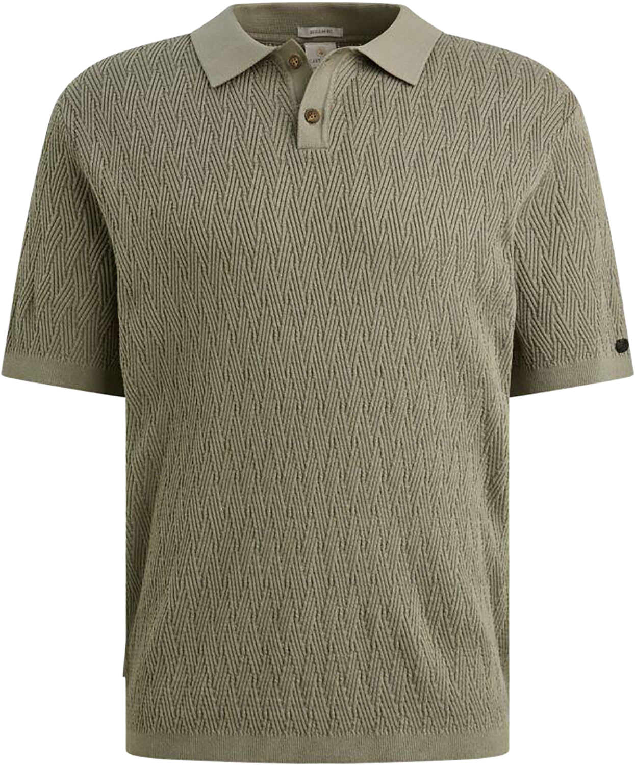 Cast Iron Polo regular fit Groen