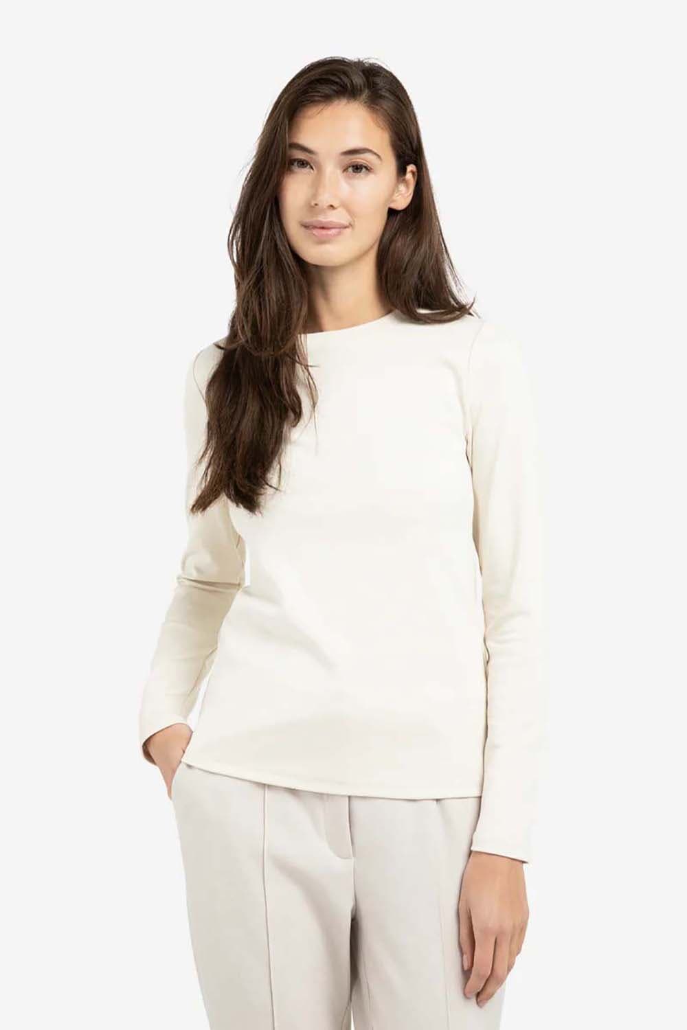 Yaya Longsleeve Beige