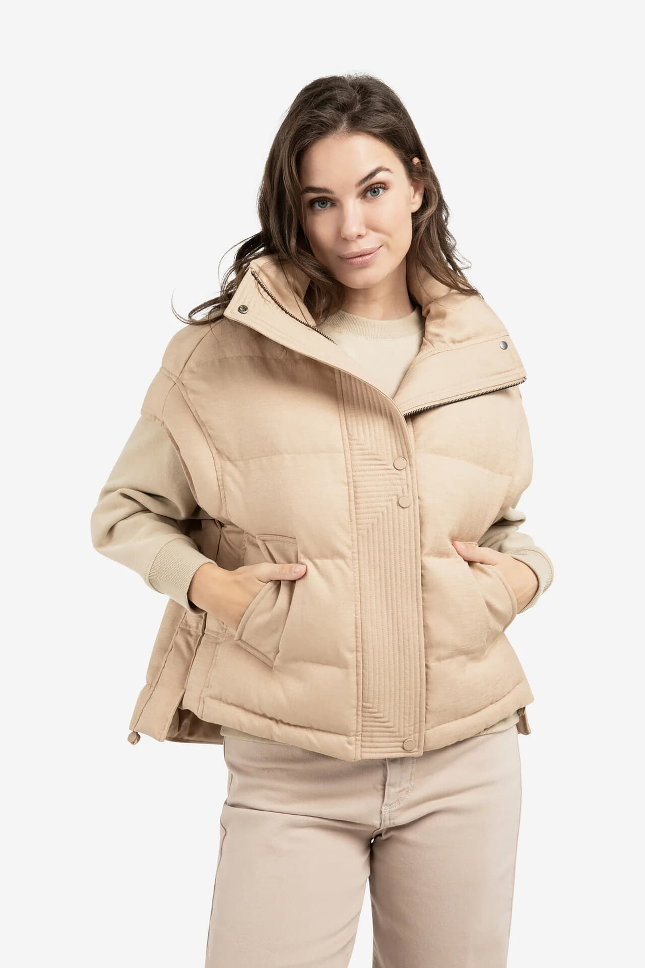 Yaya Bodywarmer  Goud