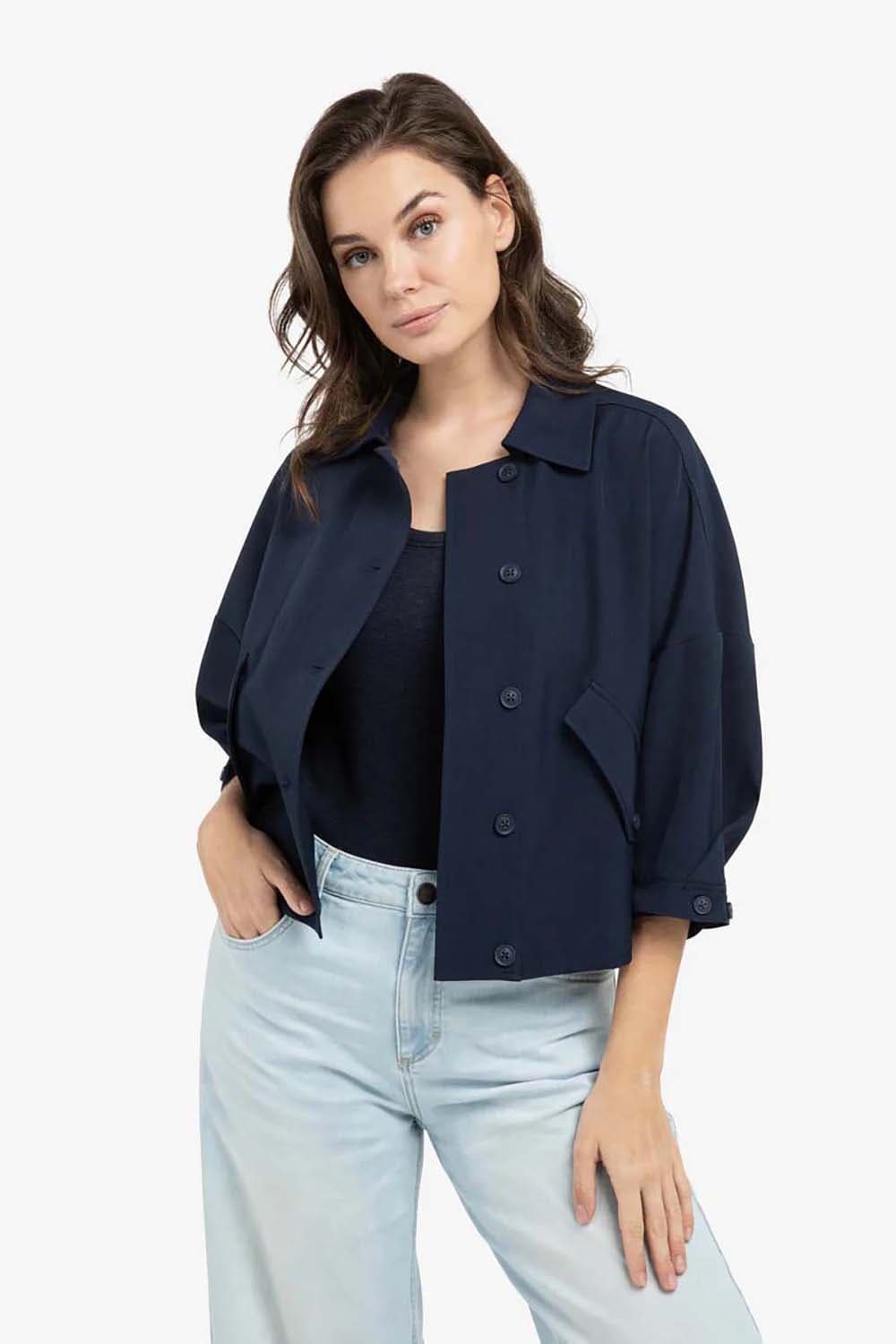 Yaya Blousejack  Navy