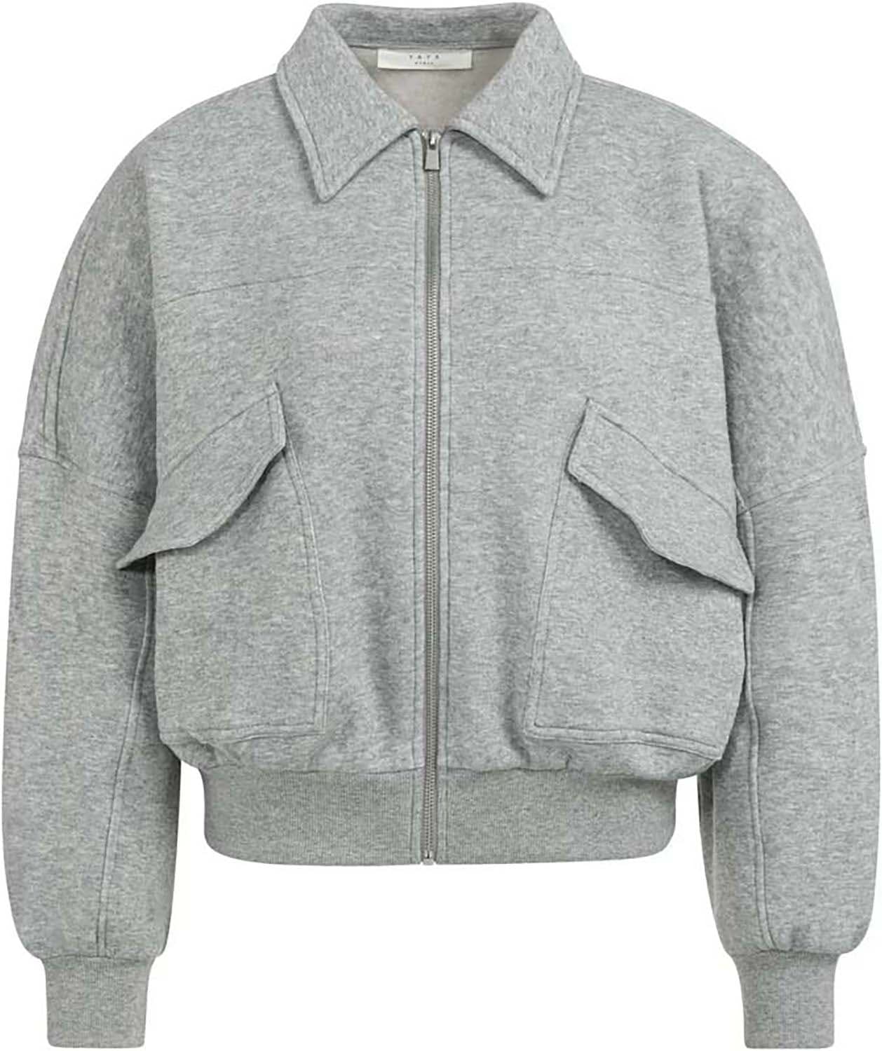 Yaya Sweatvest  Antraciet