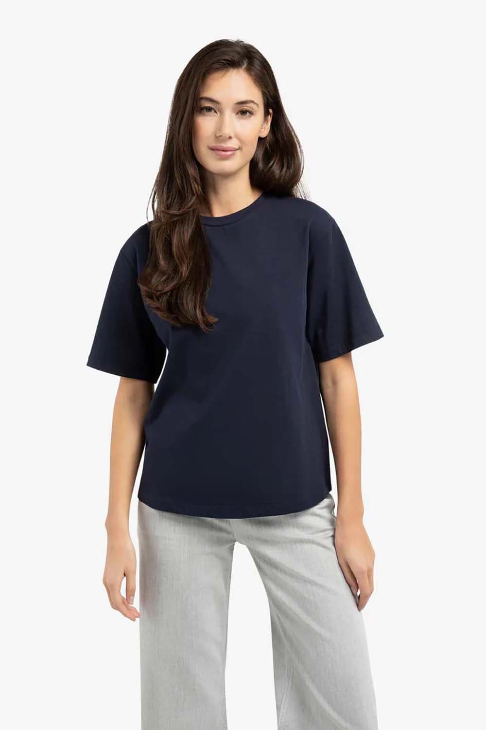 Yaya Boyfriend T-shirt Navy