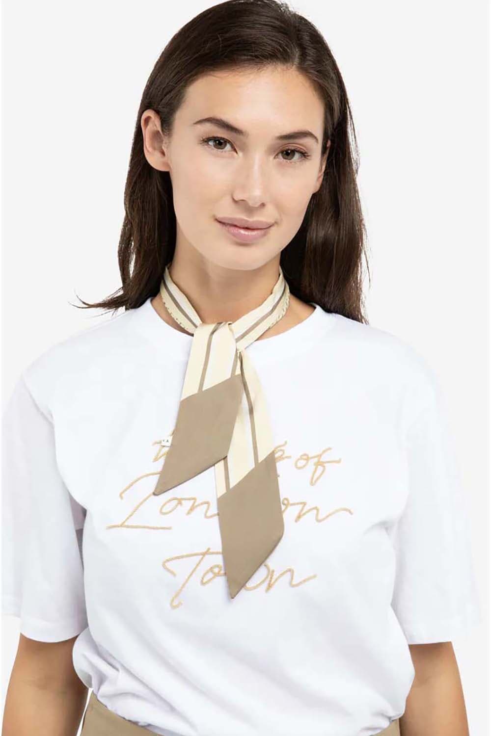 Yaya Smalle sjaal London Town Bruin