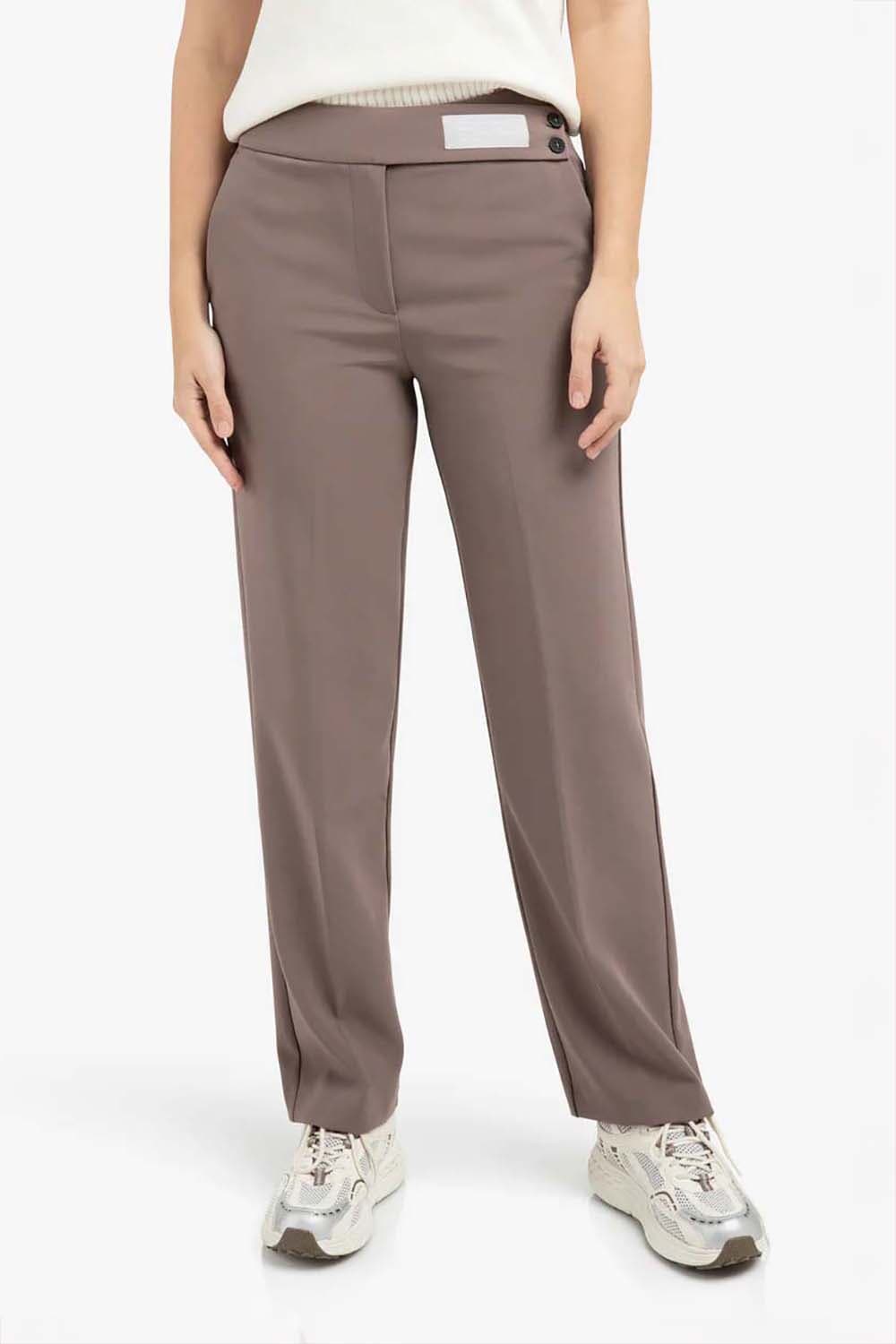 Yaya Pantalon  Taupe
