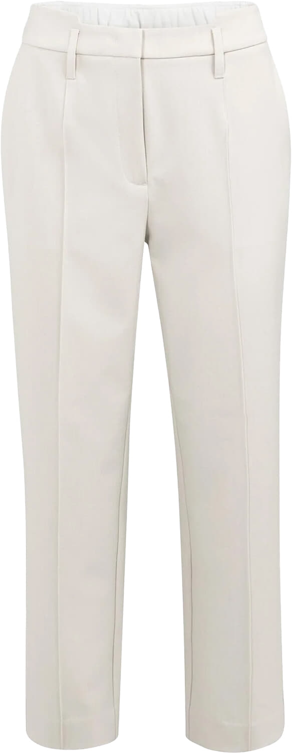 Yaya Broek met taillebanddetail Grijs