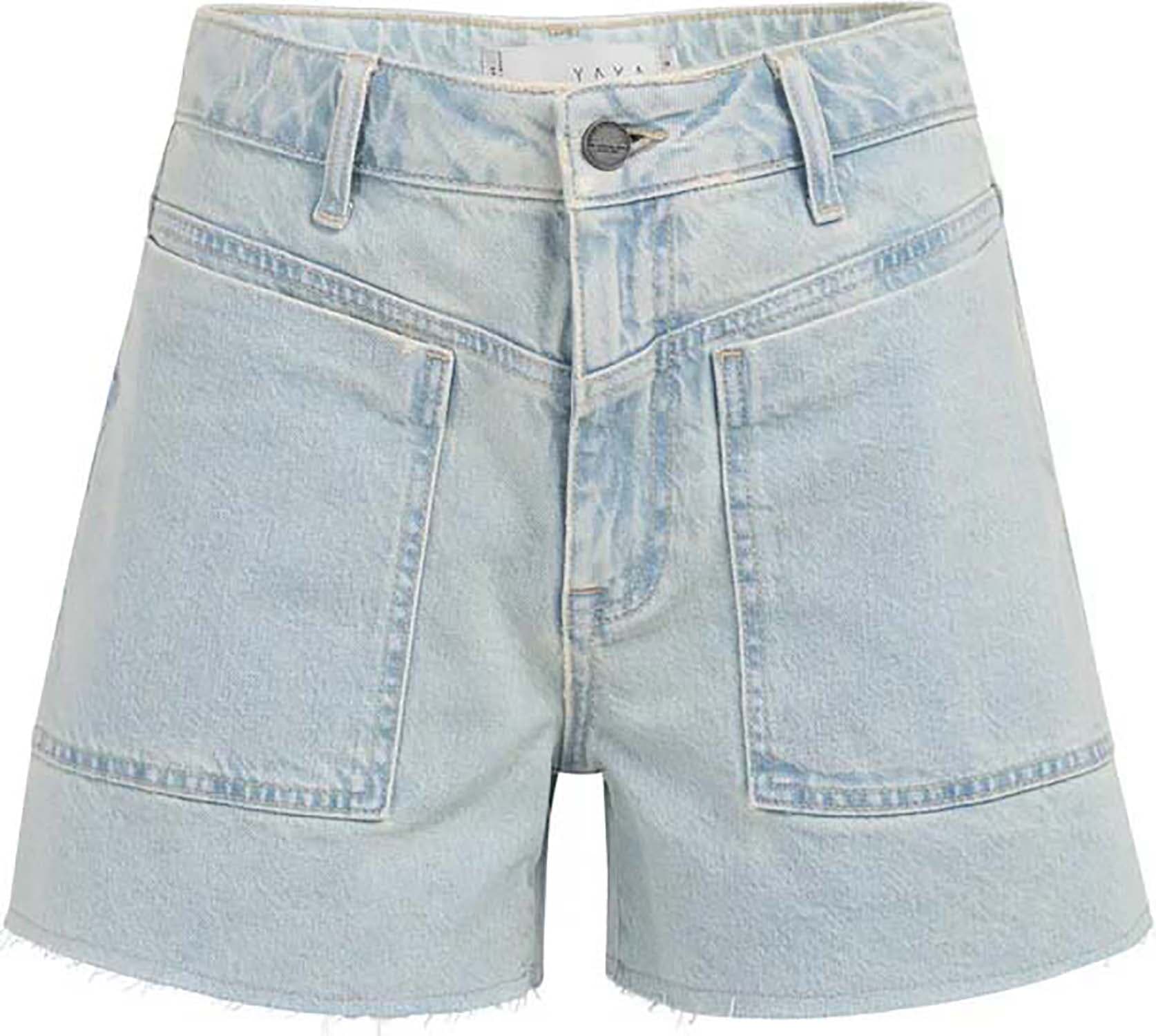 Yaya Short Loose Fit  Jeans Light